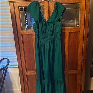 Nine West Forest Tiki Green Dress.